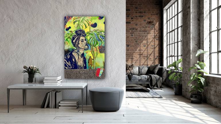 Original Figurative Women Painting by Marita Tobner
