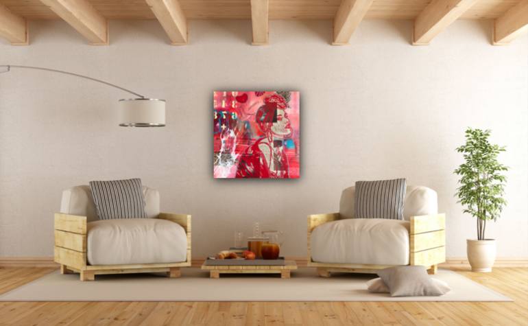 Original Figurative Women Painting by Marita Tobner