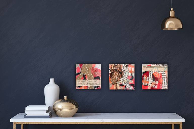 Original Abstract Collage by Marita Tobner