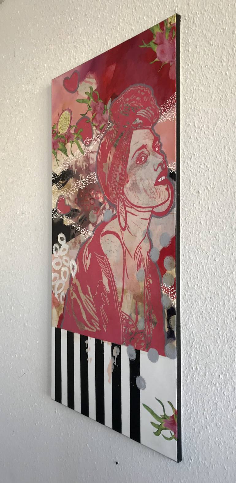 Original Women Painting by Marita Tobner