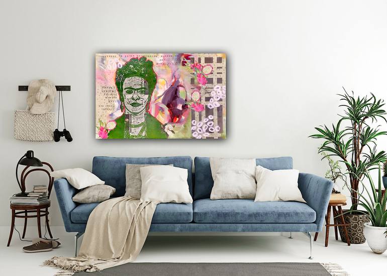 Original Abstract Expressionism Abstract Painting by Marita Tobner