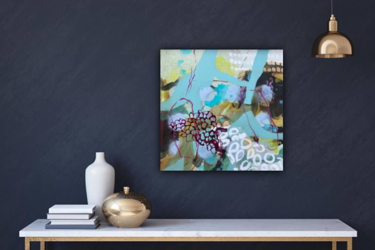 Original Abstract Painting by Marita Tobner