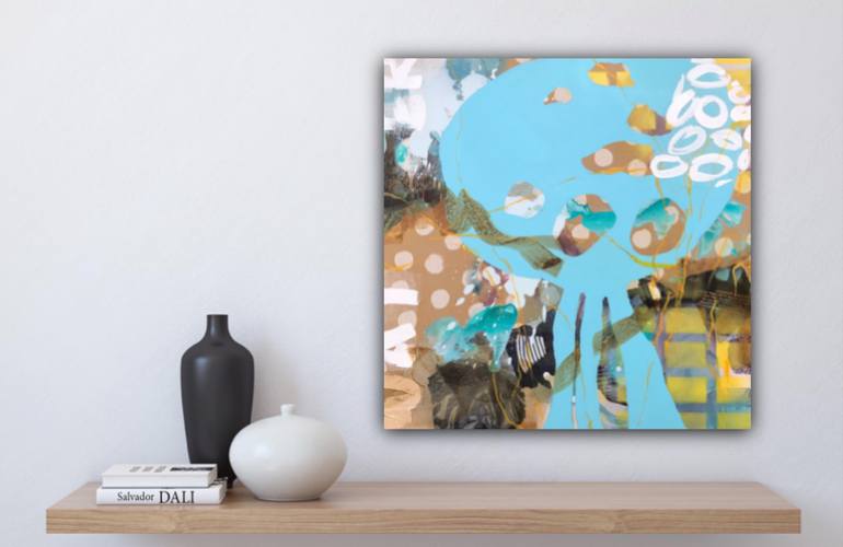 Original Abstract Painting by Marita Tobner