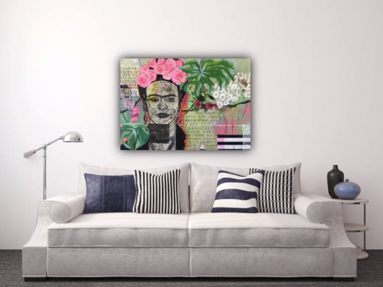 Original Portraiture Women Painting by Marita Tobner