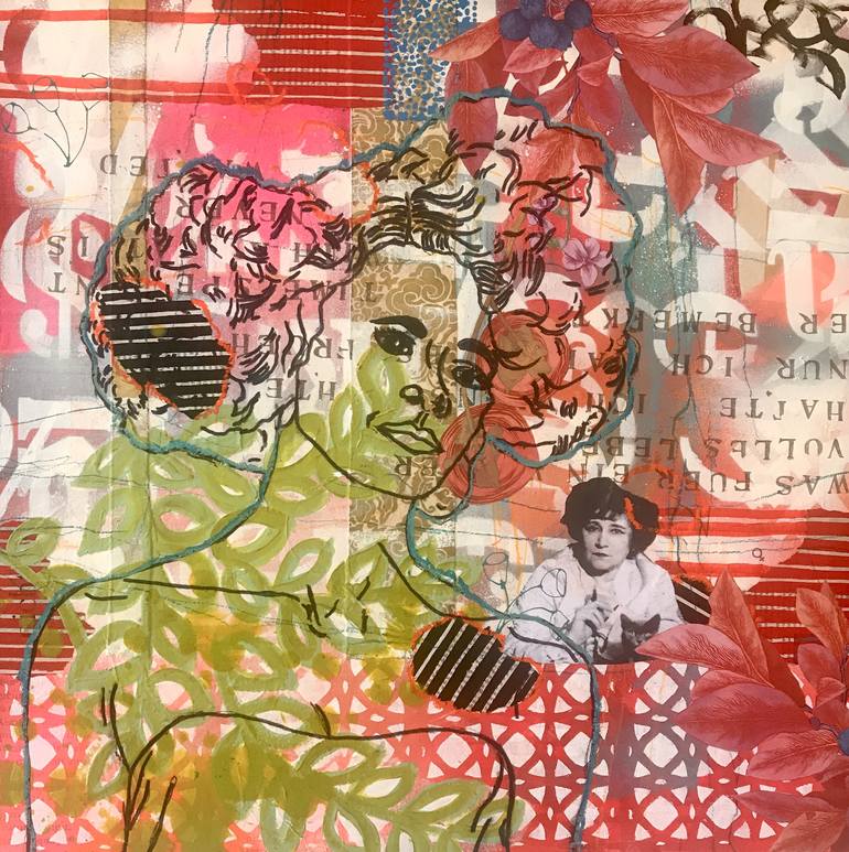 Original Figurative Women Paintings by Marita Tobner
