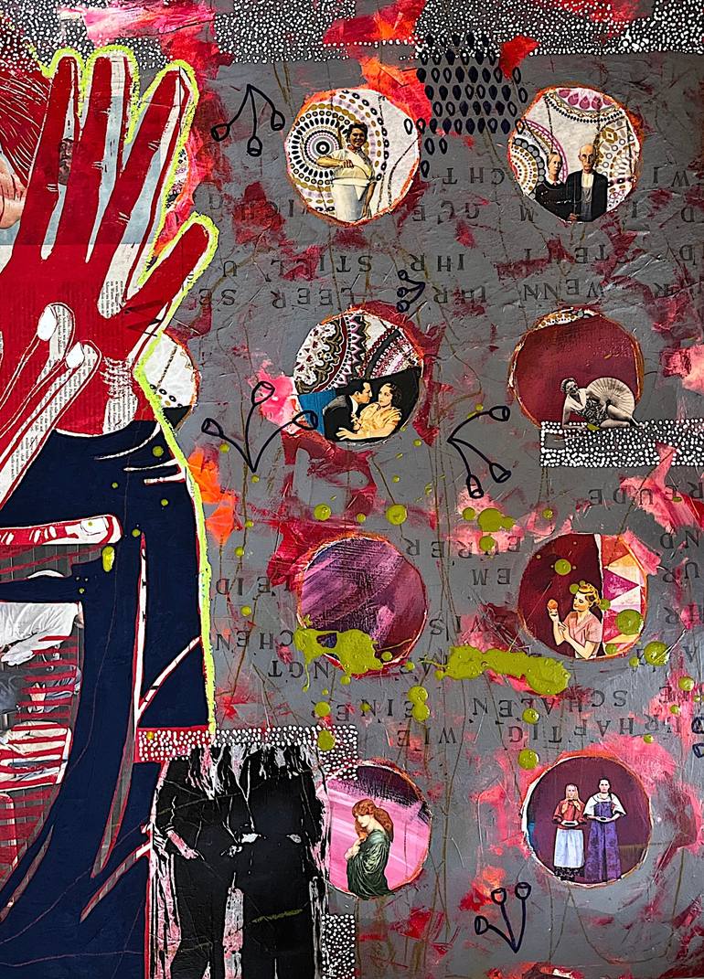 Original Figurative Women Painting by Marita Tobner