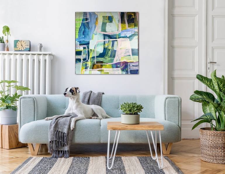 Original Abstract Nature Painting by Marita Tobner