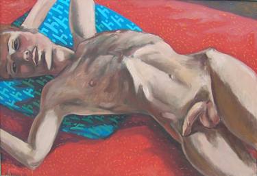 Print of Realism Nude Paintings by Rita Pranca