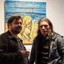 During my solo show in tatoo gallery, Riga