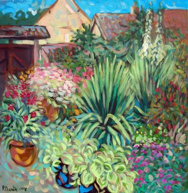 Print of Impressionism Floral Paintings by Rita Pranca