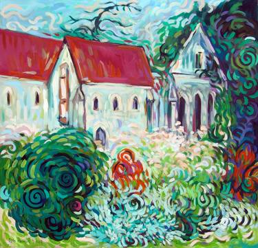 Print of Impressionism Architecture Paintings by Rita Pranca