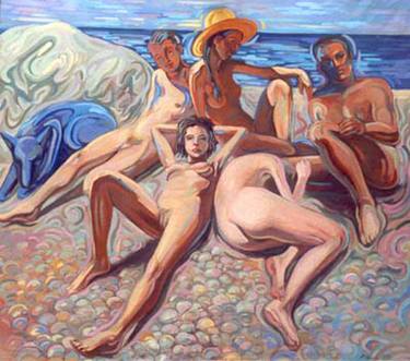 Original Impressionism Nude Paintings by Rita Pranca