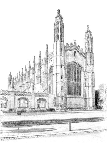 Print of Fine Art Architecture Drawings by Stephen Salmon