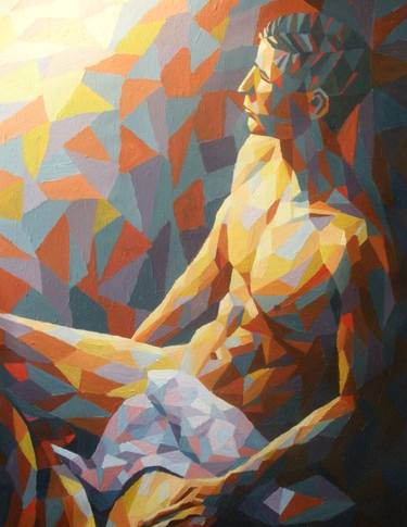 Print of Nude Paintings by Mats Eriksson