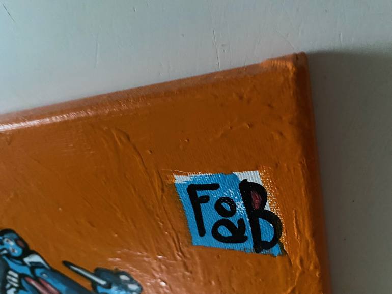 Original Contemporary Animal Painting by Frob B