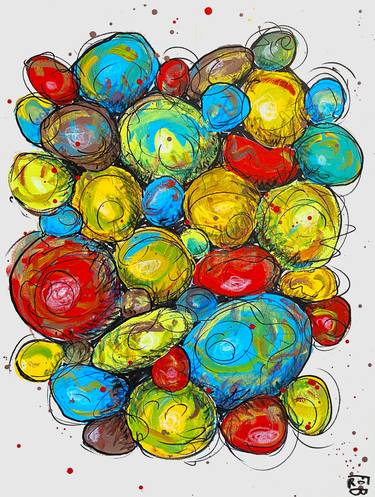 Original Contemporary Abstract Painting by Frob B