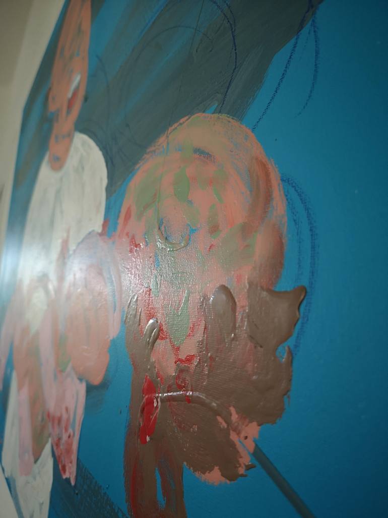 Original Figurative Politics Painting by Frob B