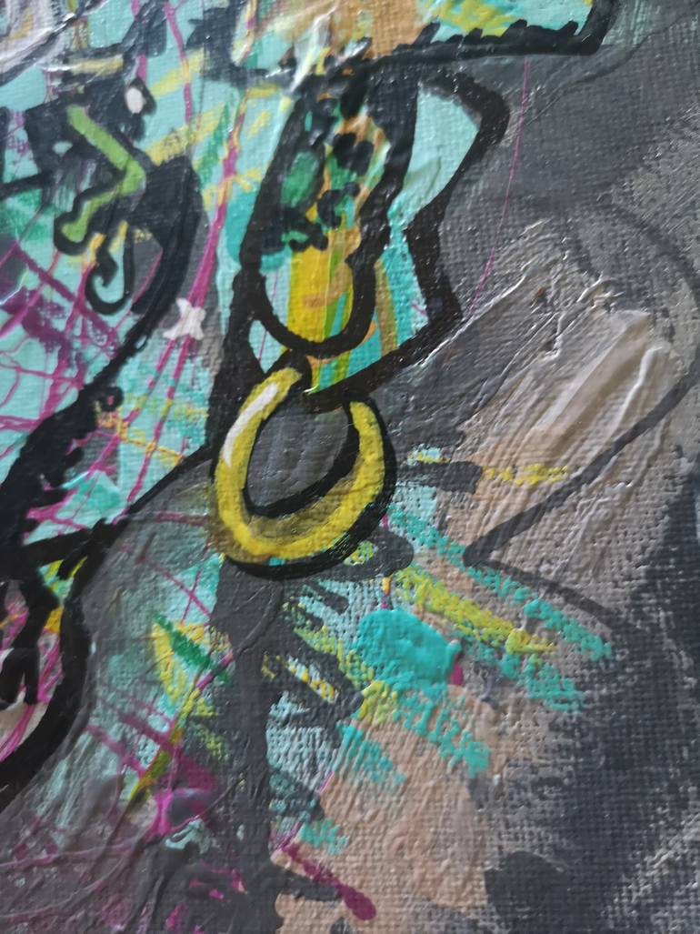 Original Modernism Health & Beauty Painting by Frob B