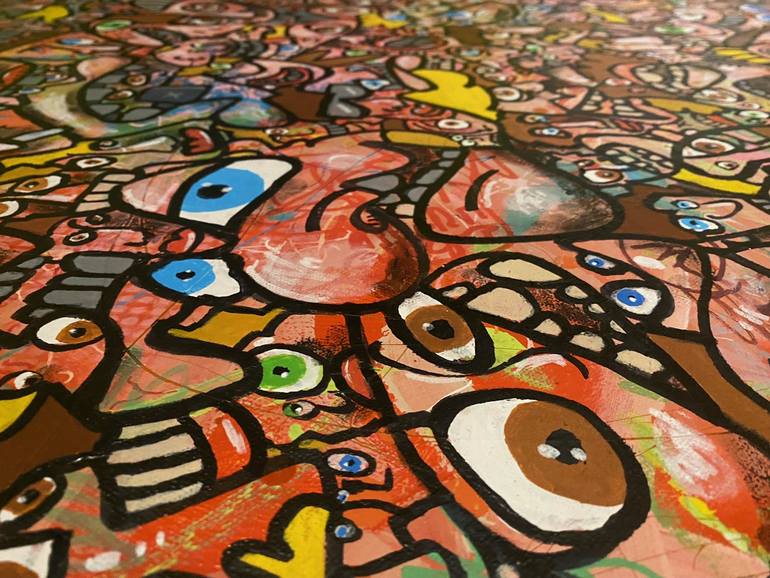 Original Street Art Sports Painting by Frob B