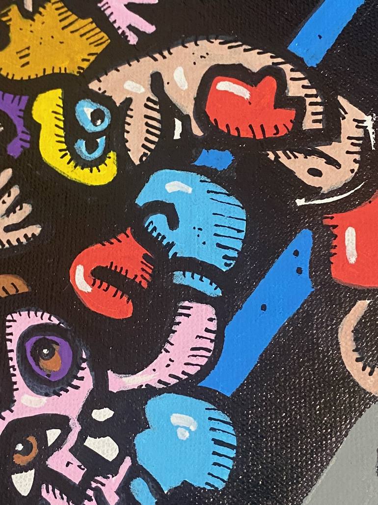 Original Contemporary Sports Painting by Frob B