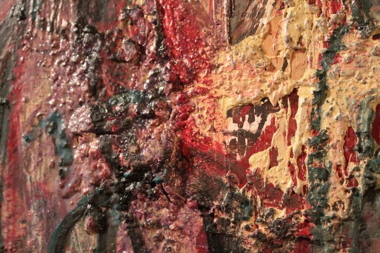 Original Abstract Painting by Gabor Kiss