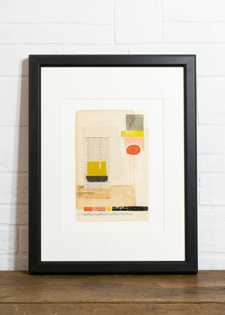 Original Abstract Collage by Sarah Milne