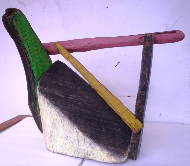 Original Abstract Sculpture by Carlos Qintana