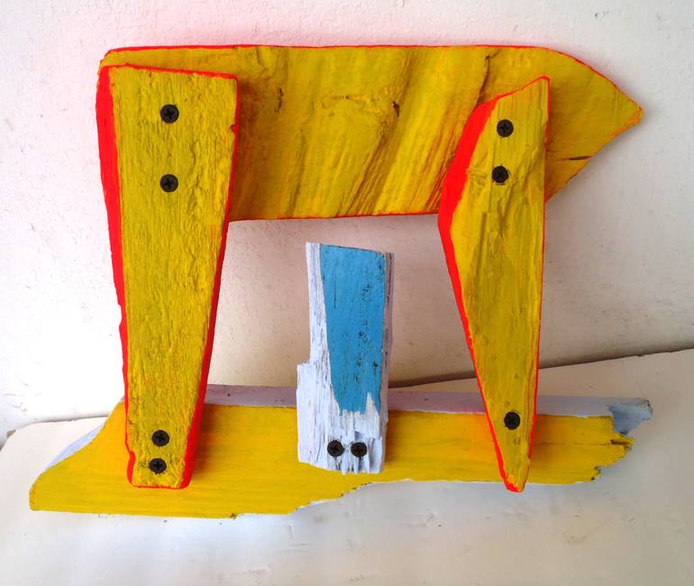 Original Abstract Sculpture by Carlos Qintana