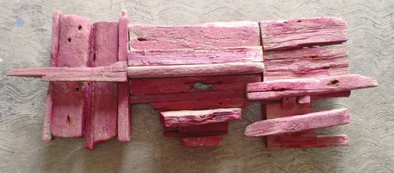 Original Abstract Expressionism Abstract Sculpture by Carlos Qintana