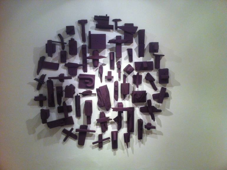 Original Abstract Installation by carlos qintana