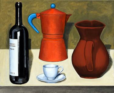 Original Still Life Paintings by Andrea Vandoni