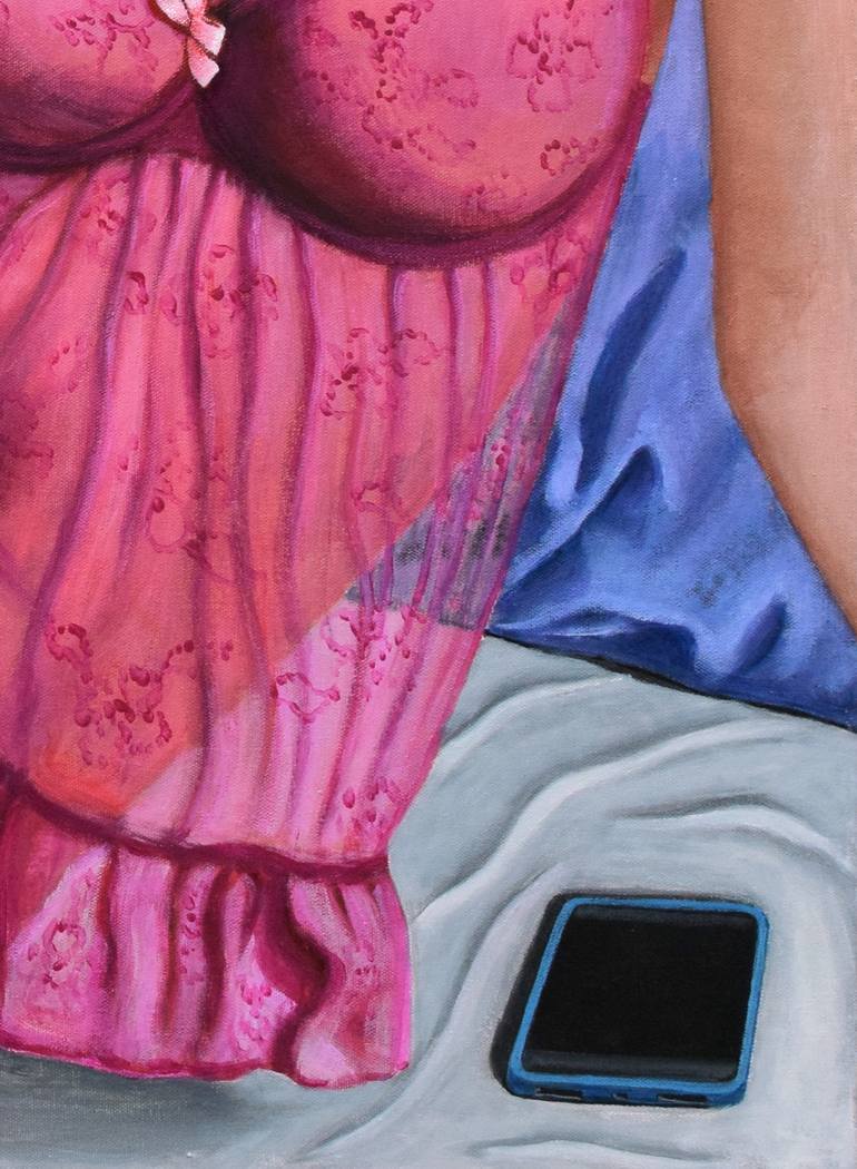 Original Figurative Women Painting by Andrea Vandoni