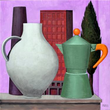 Original Still Life Paintings by Andrea Vandoni