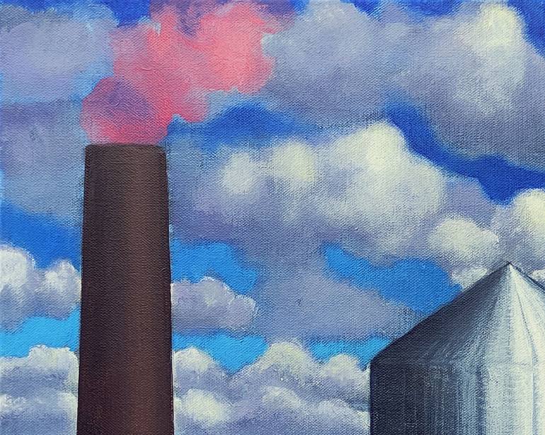 Original Realism Landscape Painting by Andrea Vandoni