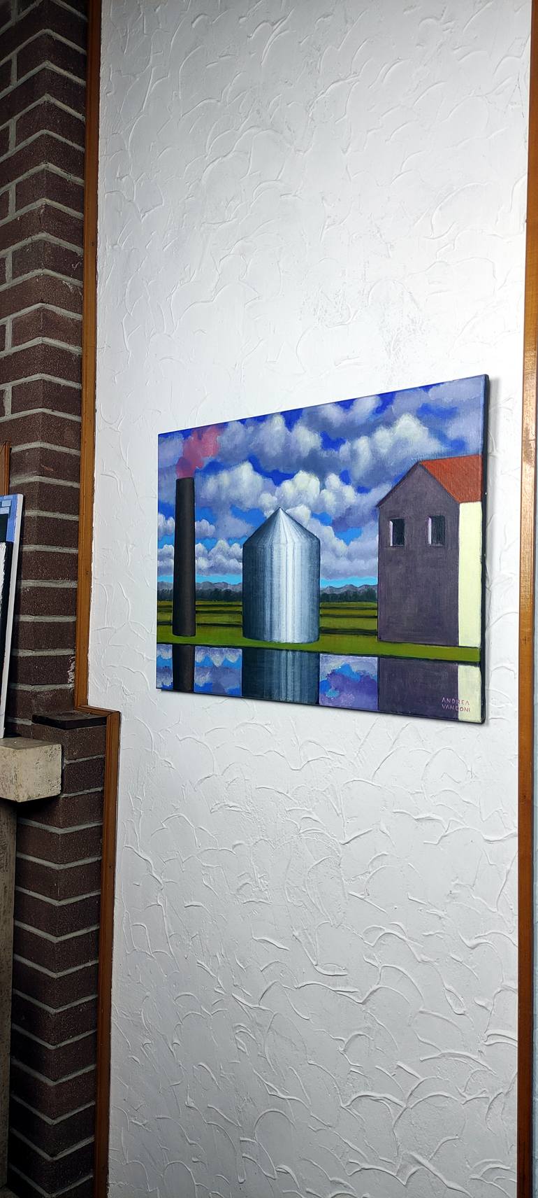 Original Realism Landscape Painting by Andrea Vandoni