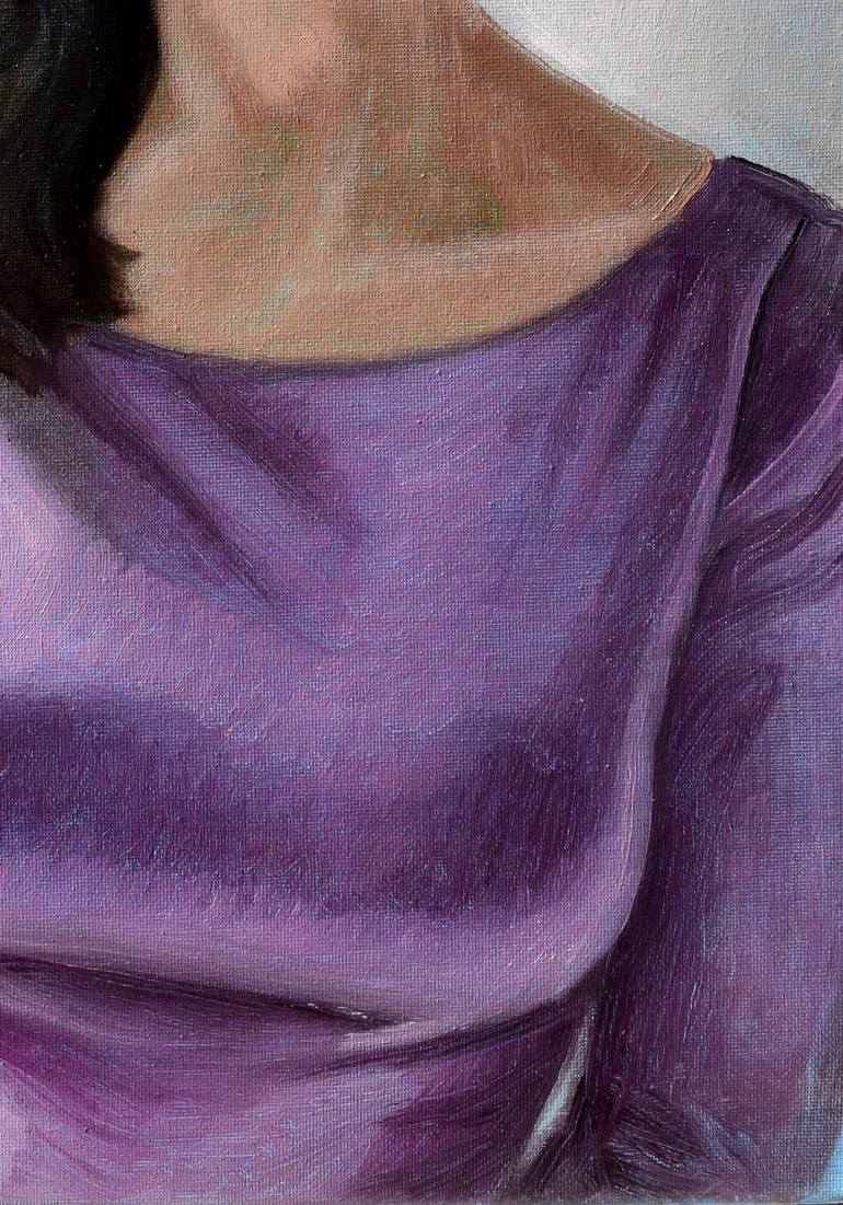 Original Portraiture Women Painting by Andrea Vandoni