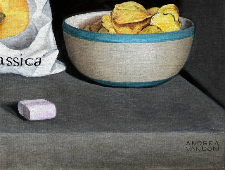 Original Realism Still Life Painting by Andrea Vandoni