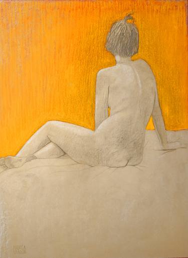 Print of Figurative Nude Drawings by Andrea Vandoni