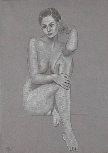 Print of Figurative Nude Drawings by Andrea Vandoni