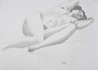 Original Nude Drawings by Andrea Vandoni