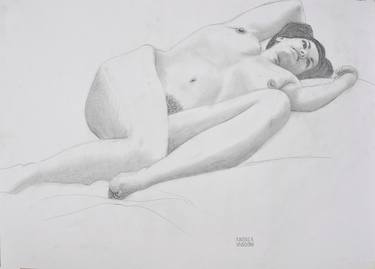 Print of Nude Drawings by Andrea Vandoni