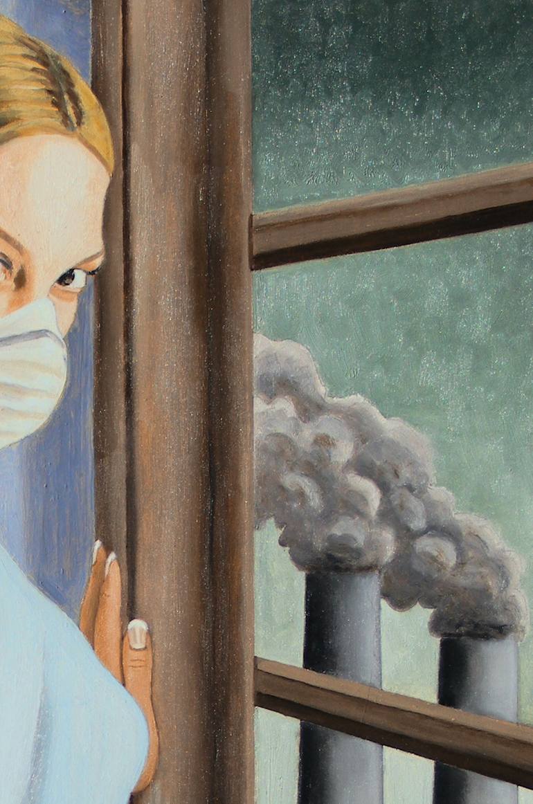 Original Figurative Women Painting by Andrea Vandoni