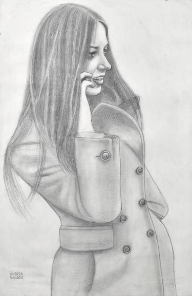 Print of Portrait Drawings by Andrea Vandoni