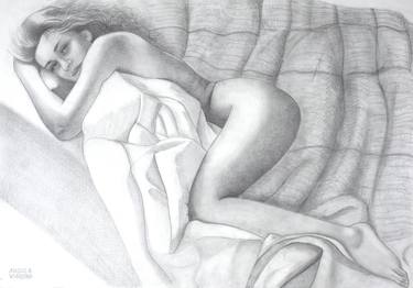 Original Nude Drawings by Andrea Vandoni