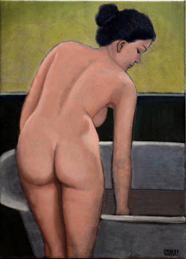 Print of Figurative Nude Paintings by Andrea Vandoni