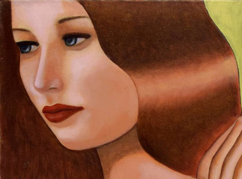 Original Women Painting by Andrea Vandoni