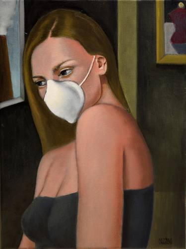 Original Figurative Women Paintings by Andrea Vandoni