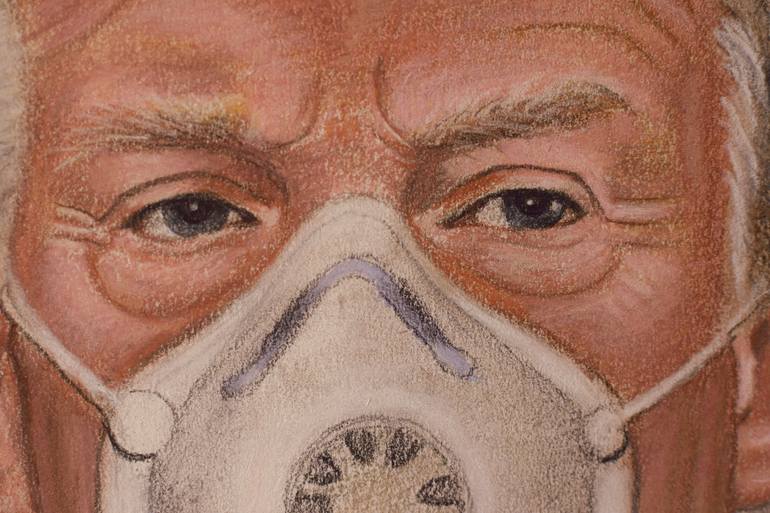 Original Realism Politics Painting by Andrea Vandoni