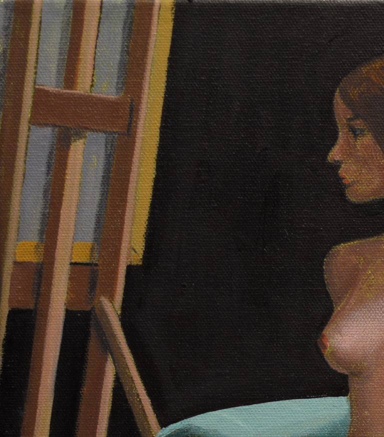 Original Nude Painting by Andrea Vandoni