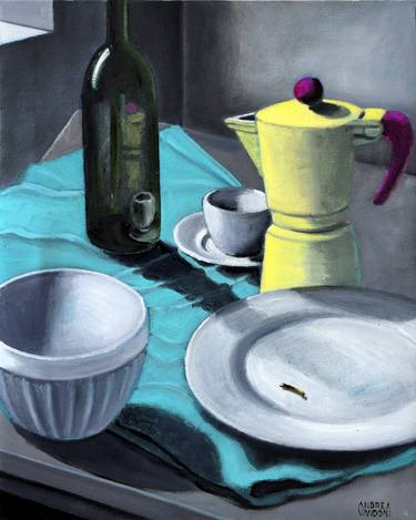 Print of Still Life Paintings by Andrea Vandoni
